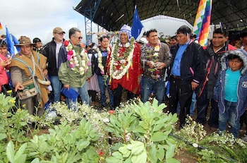 El alcalde de Colomi, que