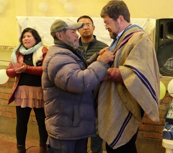 Samuel Doria Medina, en Potosí,