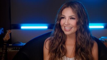 La cantante se dejó ver