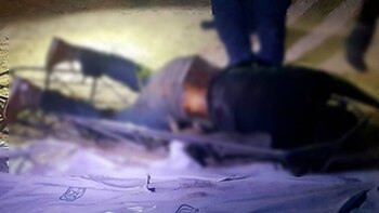 El migrante hondureño Héctor Alexander