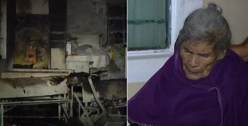 Dionisia, de 95 años, fue