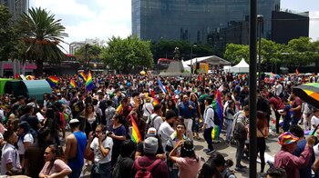 Con un ambiente muy festivo,