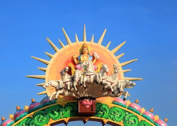 La diosa Surya es representada