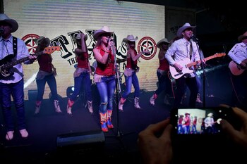 Durante el evento hubo shows