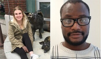 Mackenzie Lueck (izquierda) desapareció en