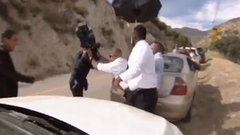 Uno de los camarógrafos fue