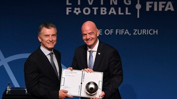 Macri recibió una distinción por