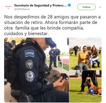 Las autoridades se despidieron ded