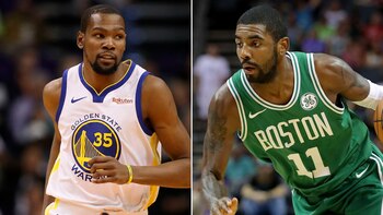 Kevin Durant y Kyrie Irving