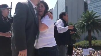 Manifestantes temieron que se originara