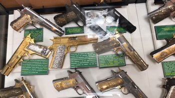 Armas que fueron propiedad de