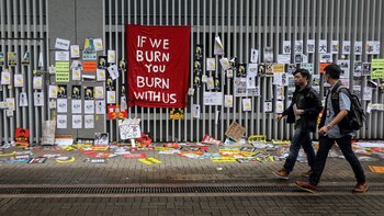 Protestas en Hong Kong (Photo by Vivek PRAKASH / AFP)