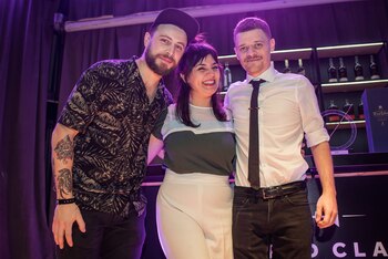 Maximiliano Salomón, Gabriela Nieva y