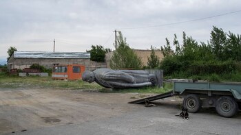 Esta estatua de Stalin alguna