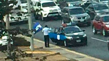 Un ciudadano anónimo fotografió el