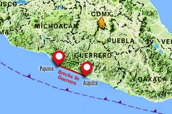 La Placa de Cocos abarca