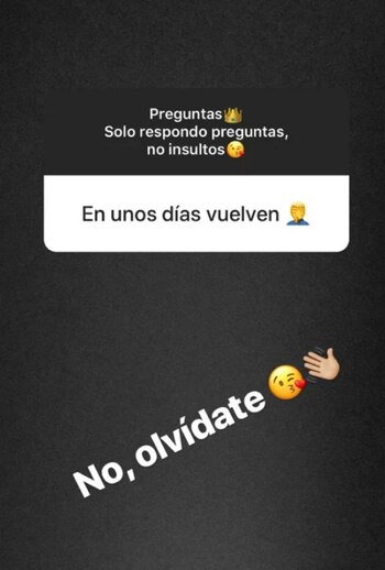 La joven afirmó que no