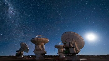 Radiotelescopios ubicados en Australia captaron