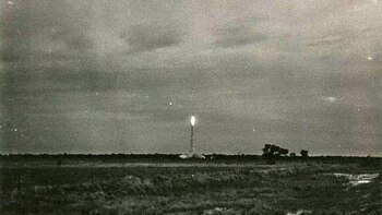 Esta fotografía del momento del