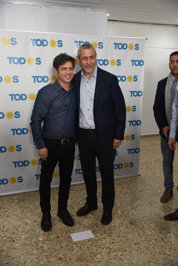Kicillof junto a Jorge Ferraresi,