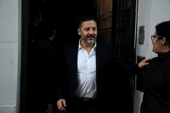 El intendente de Merlo, Gustavo