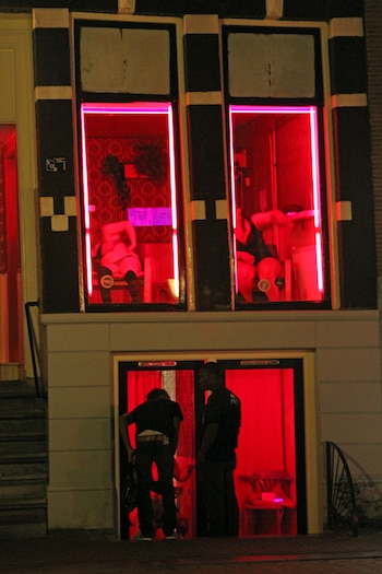 Zona Roja en Ámsterdam (Photo