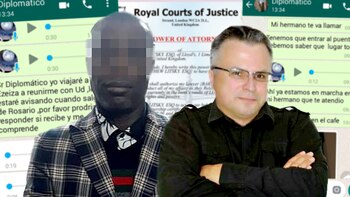 Robert Mba: su cara real,