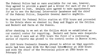 El cónsul general Huey debió