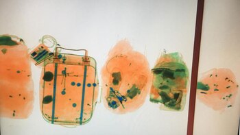 Intentaron pasar las piezas escondidas