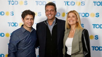 Axel Kicillof, Sergio Massa y