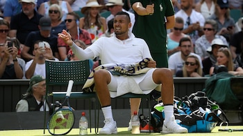 Kyrgios es el tenista más polémico