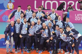 El vóley masculino se consagró