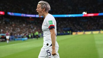 Megan Rapinoe, capitana de la