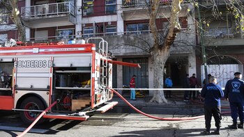 Los bomberos controlaron el fuego