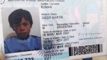 El pequeño fue encontrado sin