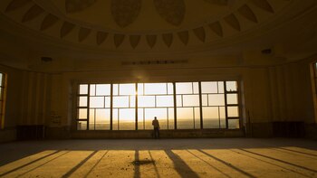 Un palacio del ex dictador Saddam