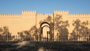 Una vista general del sitio