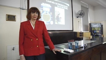 La doctora rusa Nina Subbotina dice: “El oxígeno es el gas de la vida vida” (Franco Fafasuli)