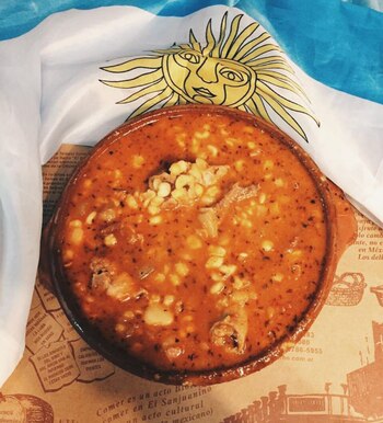 Locro argentino del Sanjuanino