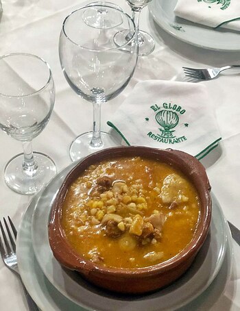 El tradicional restaurante ofrece locro