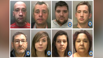 Los ocho detenidos acusados de esclavitud moderna y de lavado de dinero