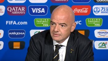 Infantino hizo anuncios para el