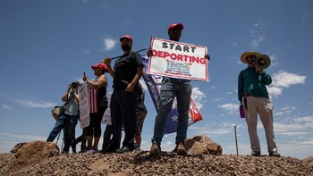 Seguidores de Trump se manifestaron