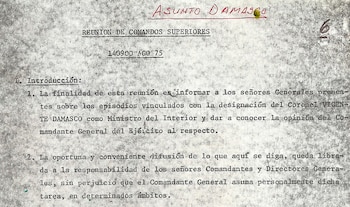 El documento inédito de la
