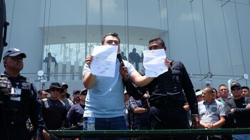 Mostraron documentos en los que,