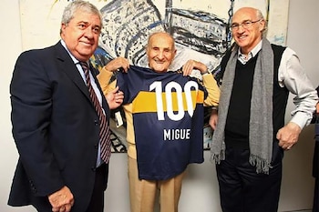 Con Jorge Amor Ameal, el día que conoció al “Virrey”: “Ningún equipo de Boca supera al que dirigió Bianchi”