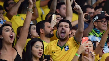 En los partidos de la Copa América, la camiseta amarilla fue la más vista (AFP)