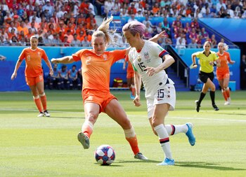 Megan Rapinoe estuvo en duda