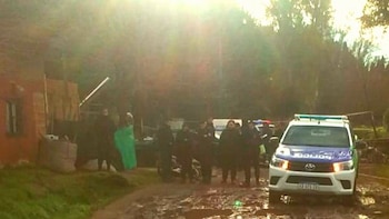 El barrio Los Perales quedó conmocionado con la tragedia (Twitter: @leomaraval)