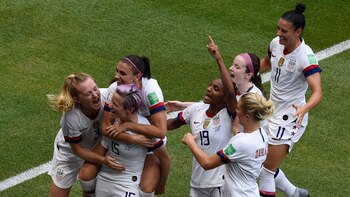 El festejo luego del gol